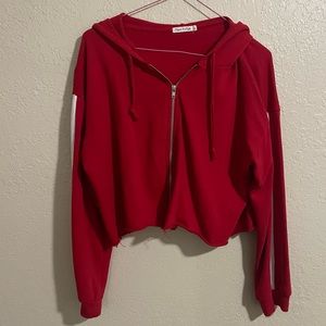 Heart & Hips Large Red Cropped Jacket
